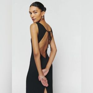 Reformation Damara Dress NWT - Black, M